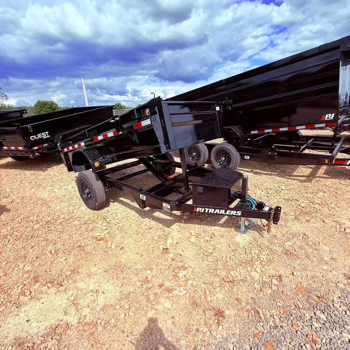 2026 Pj D5 5X10 Single Axle Dump 5K Gvwr 1