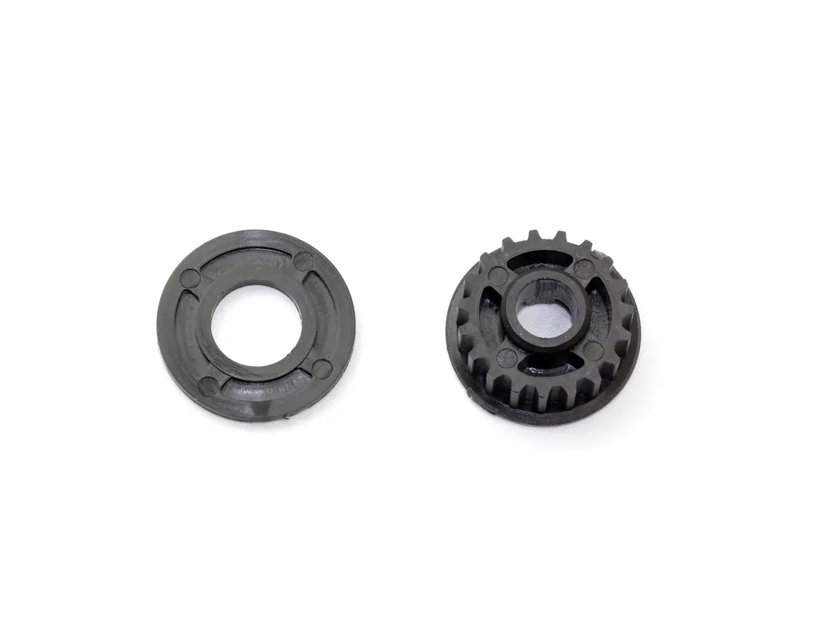 G019-19Bk - 19T Pulley Set(Black) 1