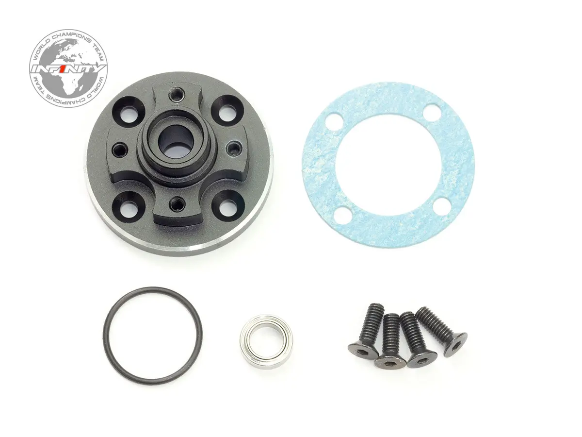G228 - Alu Front Diff Case Cover (If15-2) 1