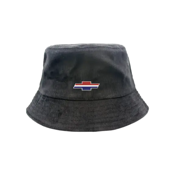 Chevrolet Bowtie Corduroy Bucket Hat 1