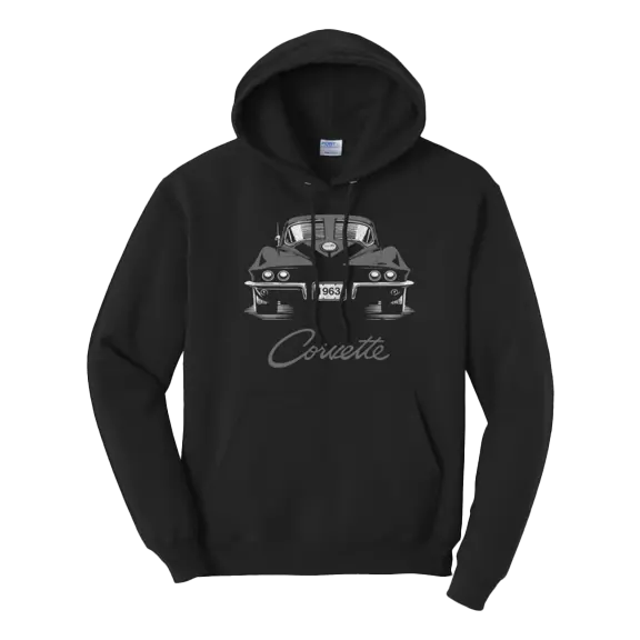 Corvette 63' Graphic Unisex Hoodie 1