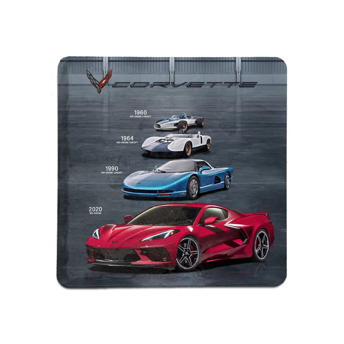 Corvette C8 - Mid-Engine Concepts Coaster 1