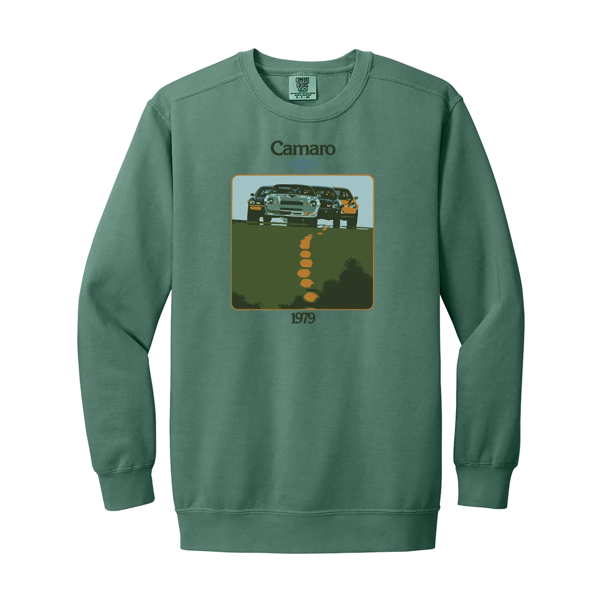 Camaro 1979 Horizon Graphic Crewneck Sweatshirt 1