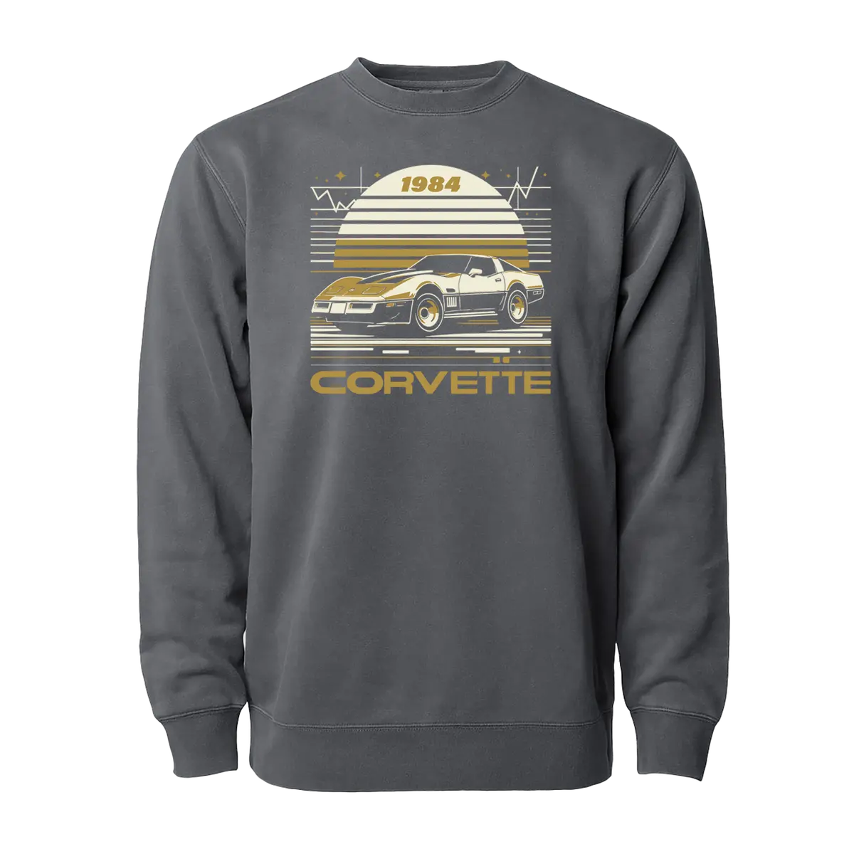 Corvette Vintage '84 Graphic Crewneck 1