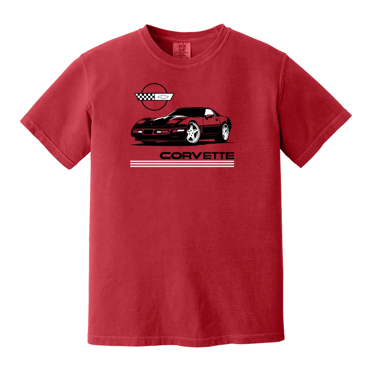 Vintage C4 Stripes Graphic T-Shirt 1