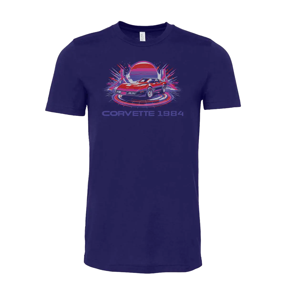 Retro Corvette 1984 Graphic T-Shirt 1