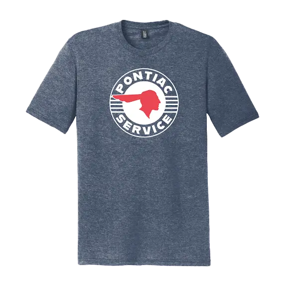 Vintage Pontiac Service Logo T-Shirt 1