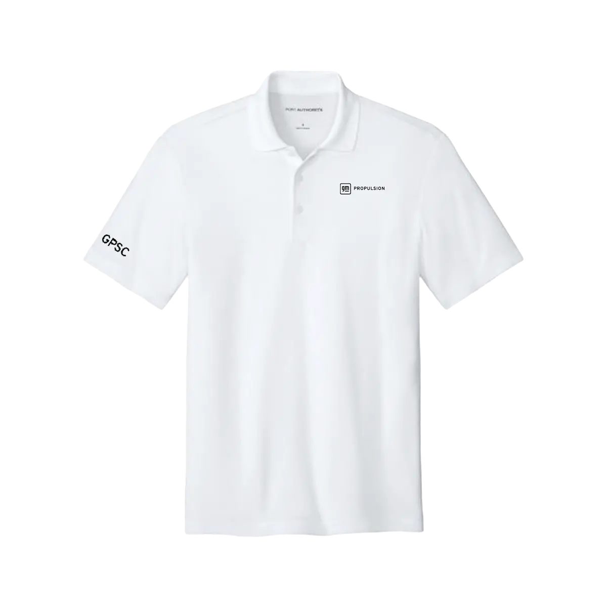 GM Propulsion Men’s Breathable Pique Knit Polo Shirt - Image 2
