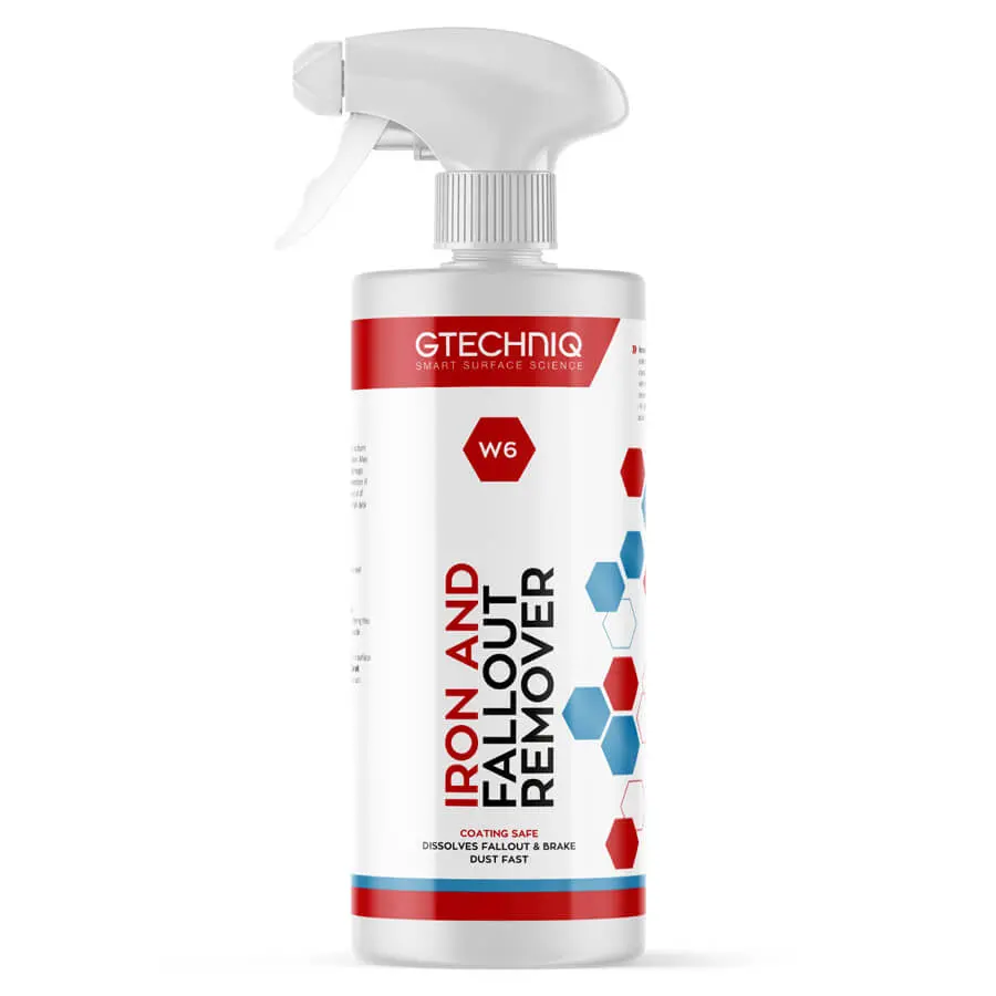 Gtechniq W6 Iron And General Fallout Remover 500Ml 1