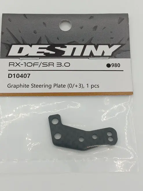 Destiny Carbon Steering Plate 0/+3 (1) D10407 1