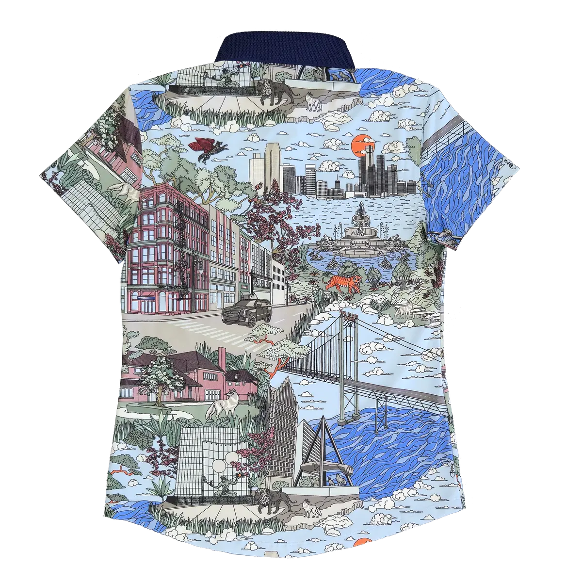 Cadillac Women's Where The Wolves Are Polo By Greyson 2