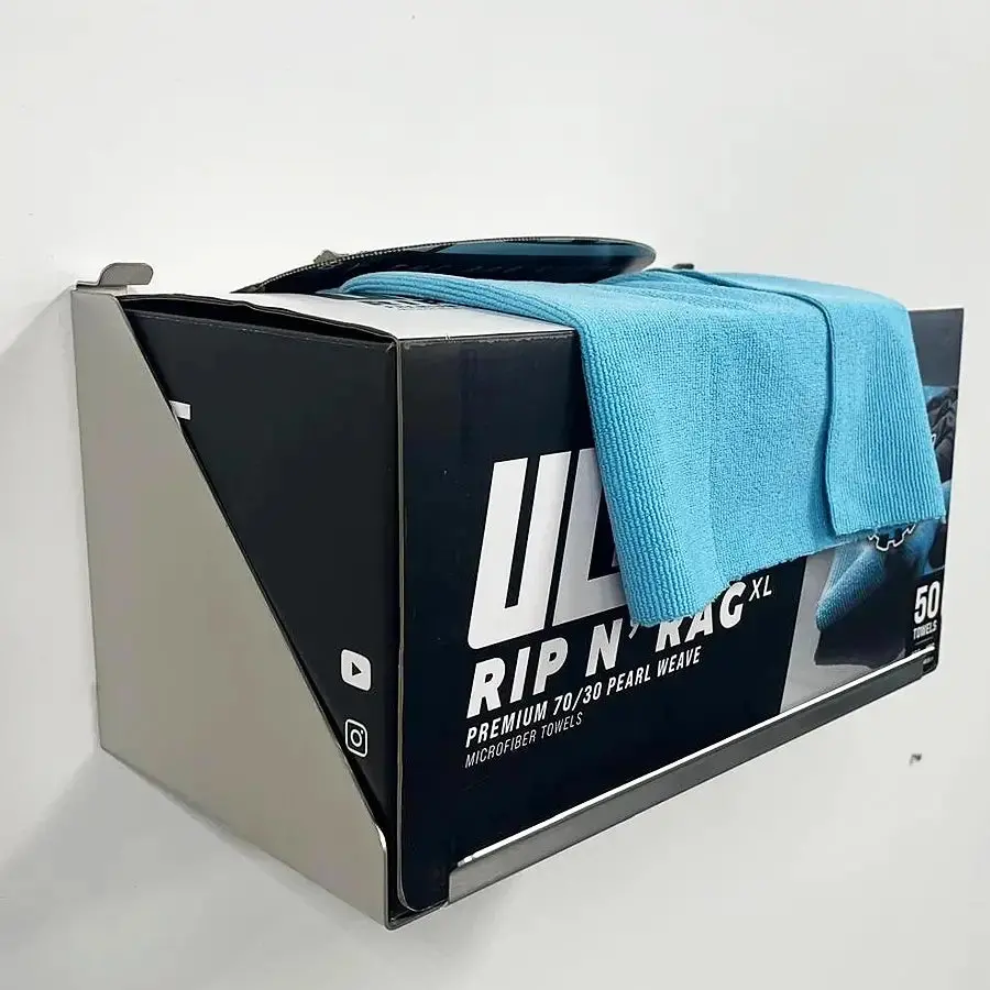 Gully's Garage Stainless Holder For Trc 16" Rip N Rag Box 1