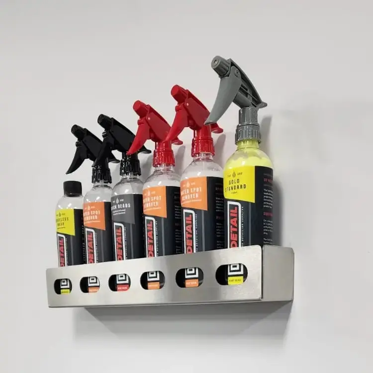 Gully's Garage Stainless Shelving For 16Oz Bottles 1