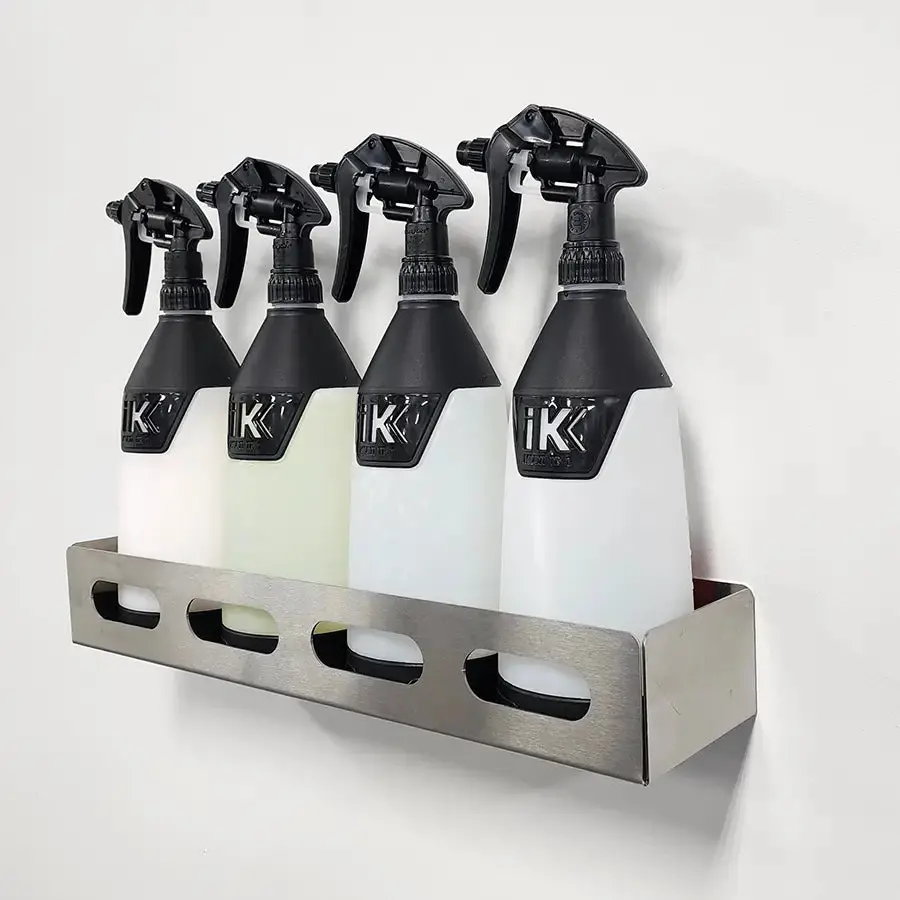 Gully's Garage Stainless Shelving For Ik, Kwazar Bottles 1