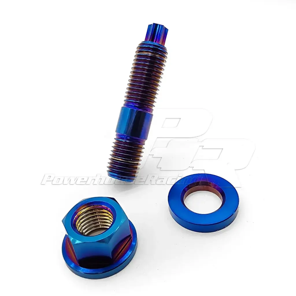 Phr - Powerhouse Racing Titanium Stud And Nut Kit For 2Jz Turbo Manifolds 3