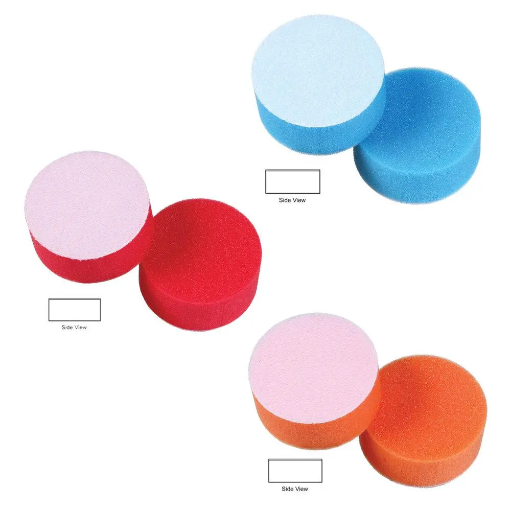 Lake Country Hydrotech 3" Pads (Cyan, Tangerine, Crimson) 3" X 1-1/4" 1