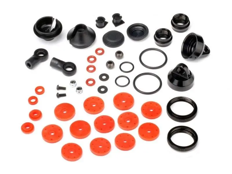 Hb Racing Big Bore Shocks V2 Shared Parts Set (1 Pair) Hb114778 1