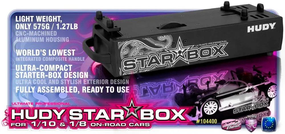 Hudy Star-Box On-Road 1/10 & 1/8 - Hd104400 1