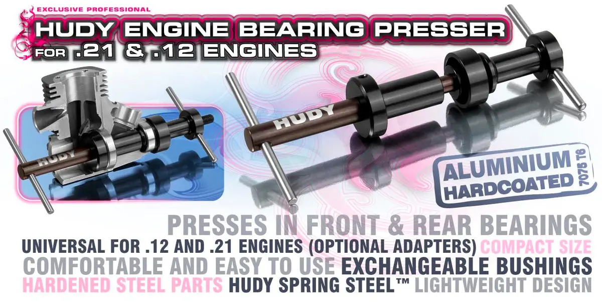Hudy Ultimate Engine Tool Kit For .12 Engine - Hd107050 1