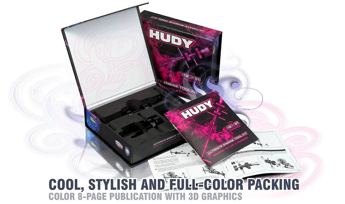 Hudy Ultimate Engine Tool Kit For .21 Engine - Hd107051 1