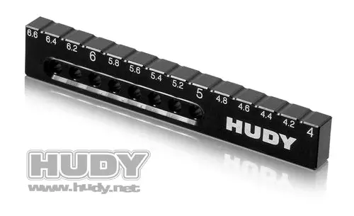 Hudy Ultra-Fine Chassis Droop Gauge 4.0-6.6Mm - Hd107714 1