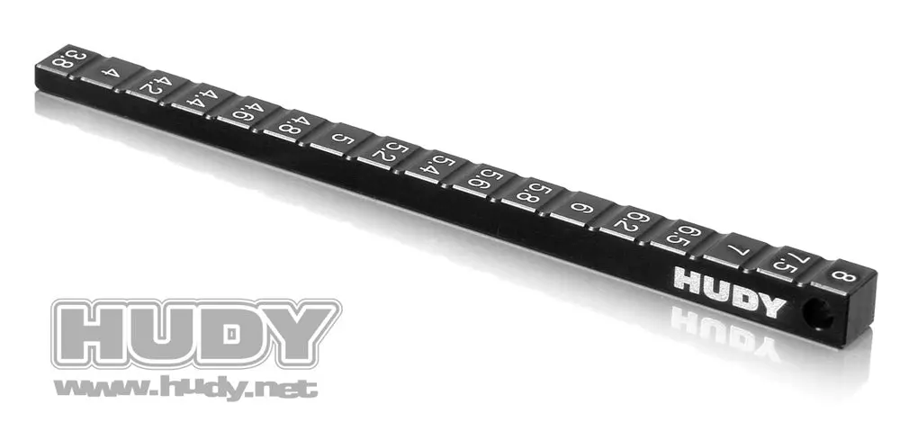 Hudy Ultra-Fine Chassis Ride Height 3.8-8Mm - Hd107716 1