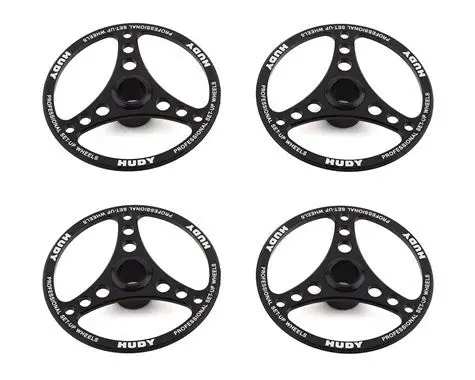 Hudy Aluminum Set-Up Wheels For 1:8 On-Road (4Pc) 1