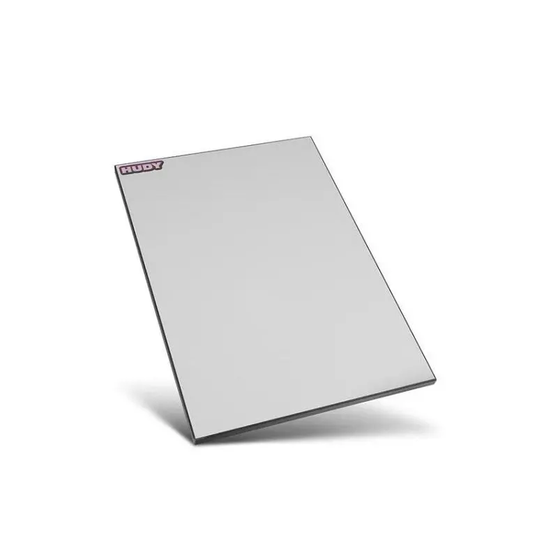 Hudy Flat Set-Up Board 1/8 On-Road - Lightweight - Grey - Hd108501 1