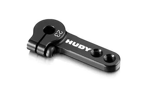 Hudy Alu Clamp Servo Horn - Ko Propo Jr Sanwa Airtronics - 2-Hole - 23T - Hd293404 1