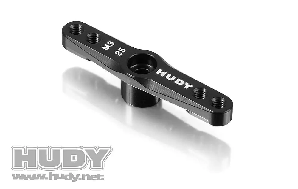 Hudy Alu Throttle Servo Horn Futaba & - 25T M3 Thread - V2 - Hd293509 1