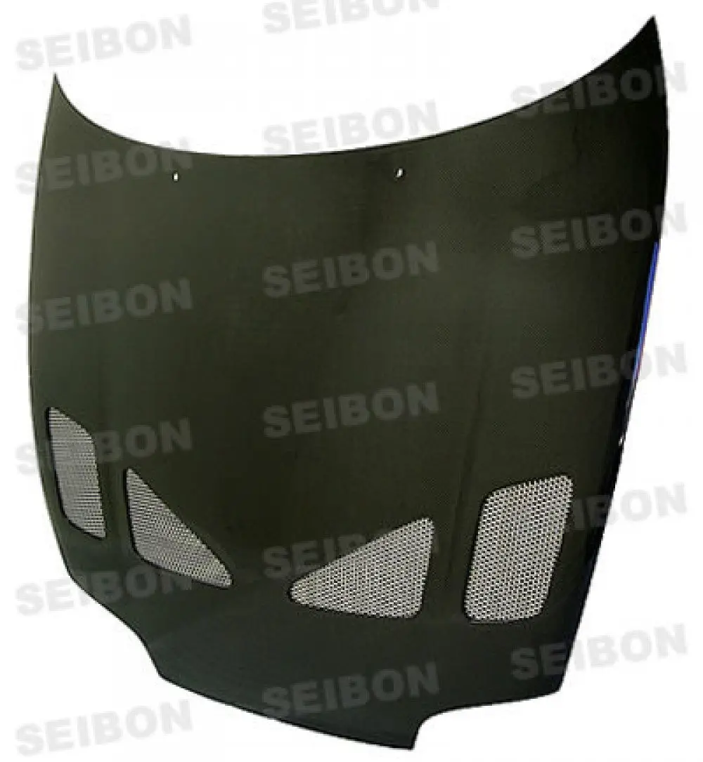 Seibon 93-98 Toyota Supra (Jza80) Tr-Style Carbon Fiber Hood 1