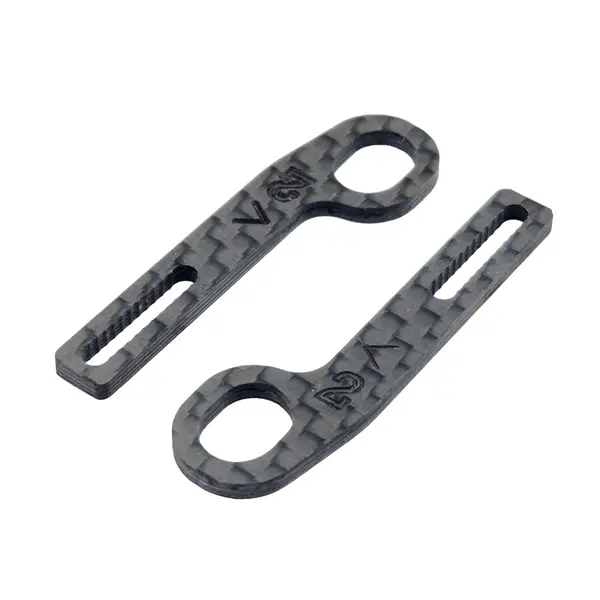 Horizontal Rear Post Body Mounts Ultra Lite - Carbon Extensions 2