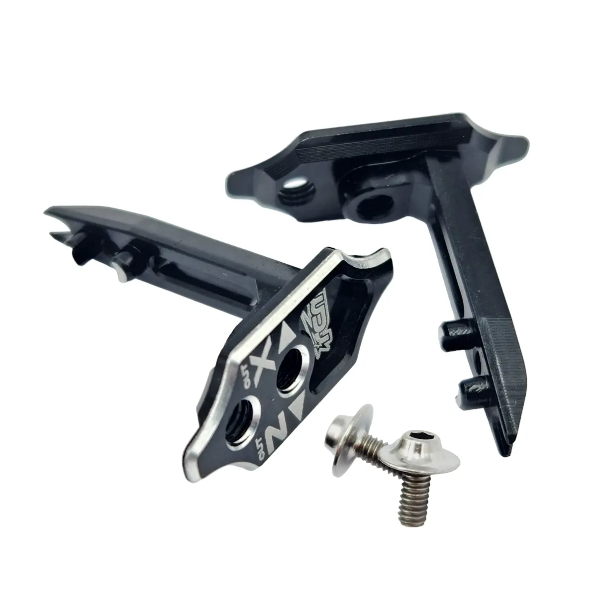 Horizontal Rear Post Body Mounts Ultra Lite - Mounts W/Gr.5 Ti Screws 1