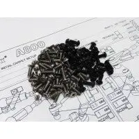 Titanium Hex Head Screw Set - 65 Pcs (Tlr 22 2.0 - Mid Motor) 1