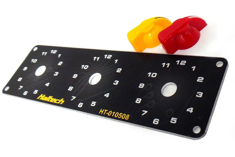 Haltech Triple Switch Panel Kit Ht-010510 1