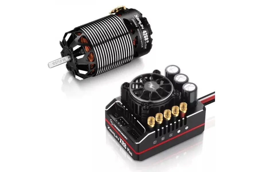 Hobbywing Combo Xr8 Plus G2s Esc & Xerun 4268 G3 2000Kv Onroad Motor 1