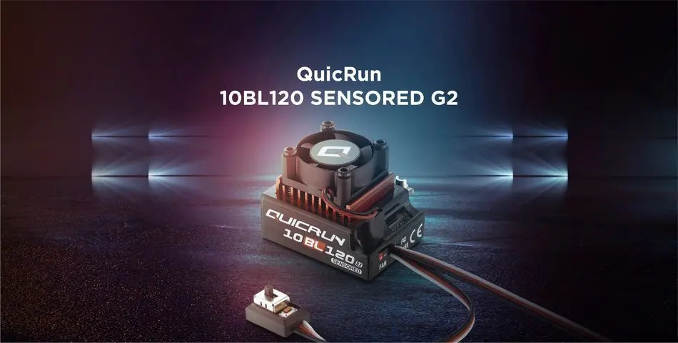 Quicrun 10Bl120 120A Sensored G2 Esc 1