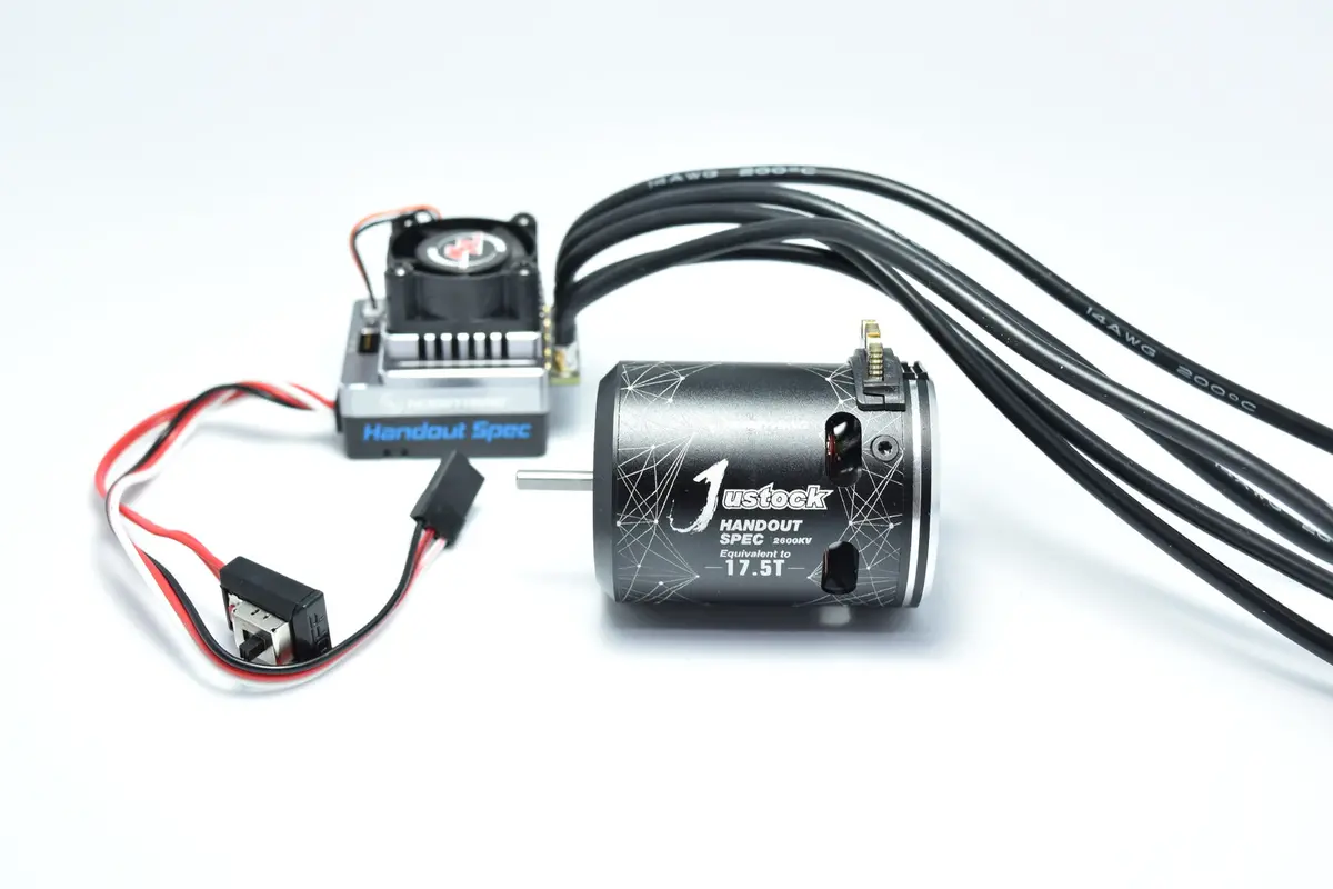 Xr10 Justock Esc & Handout 17.5T Motor (Combo) 1