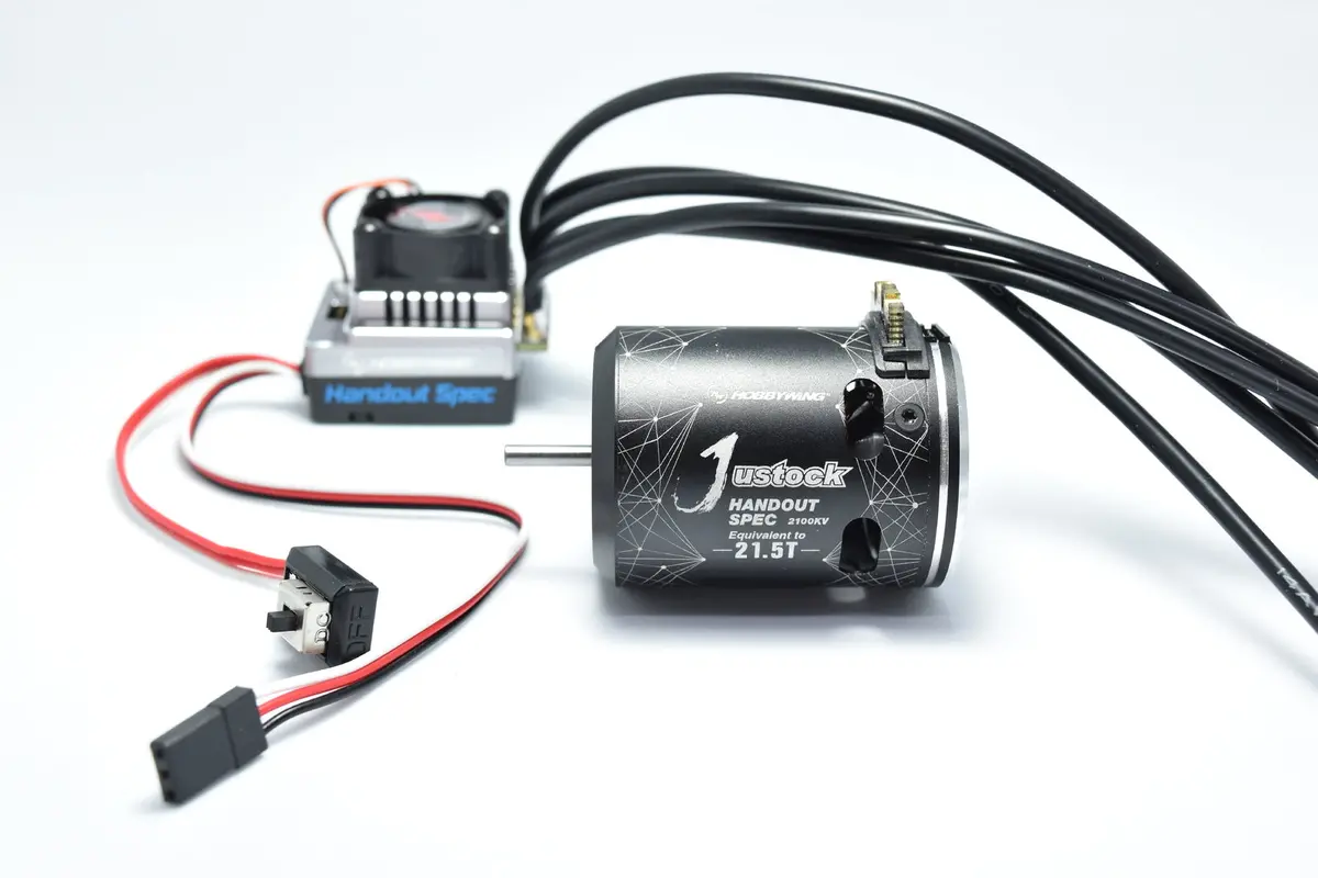 Xr10 Justock Esc & Handout 21.5T Motor 1