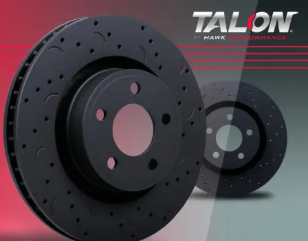 Hawk Talon Drilled And Slotted Brake Rotor For Toyota Supra Non-Turbo (Na) / Lexus Gs300 / Sc300 / Ls300 Htc5240 1