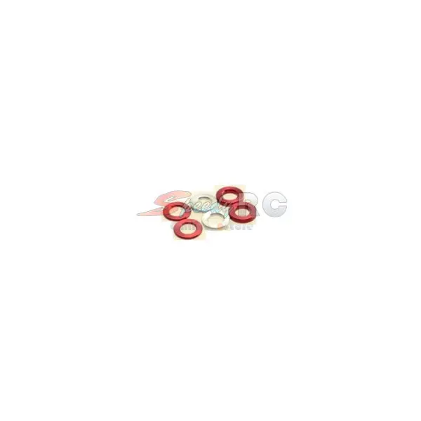 Hiro Seiko 3Mm Alloy Spacer Set (1.5T/2.0T/2.5T) [Red] 69454 1