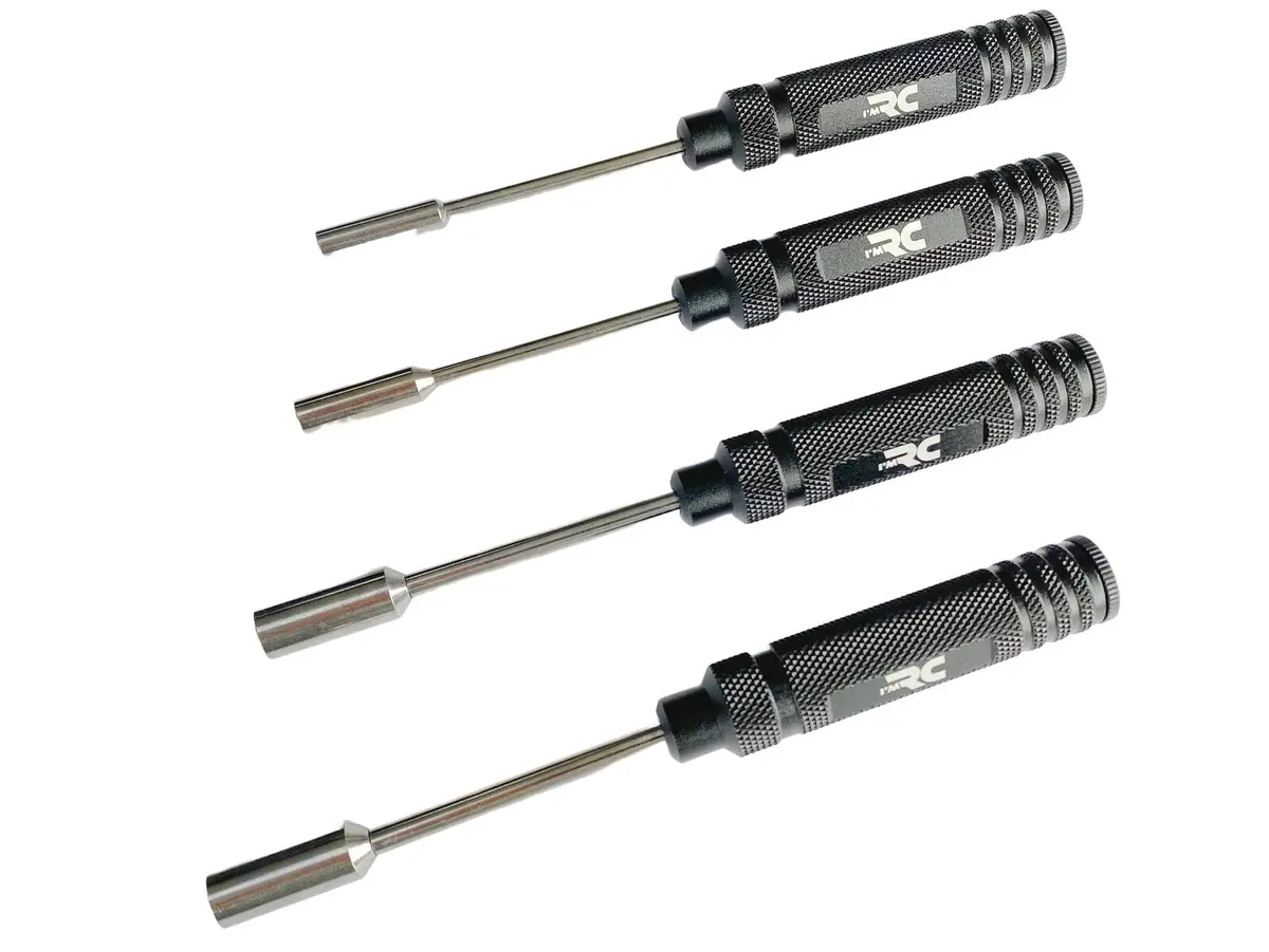 I'm Rc 4Pc Hex Socket Driver - Chrome Hex Sockets Chrome Hex Tips 1