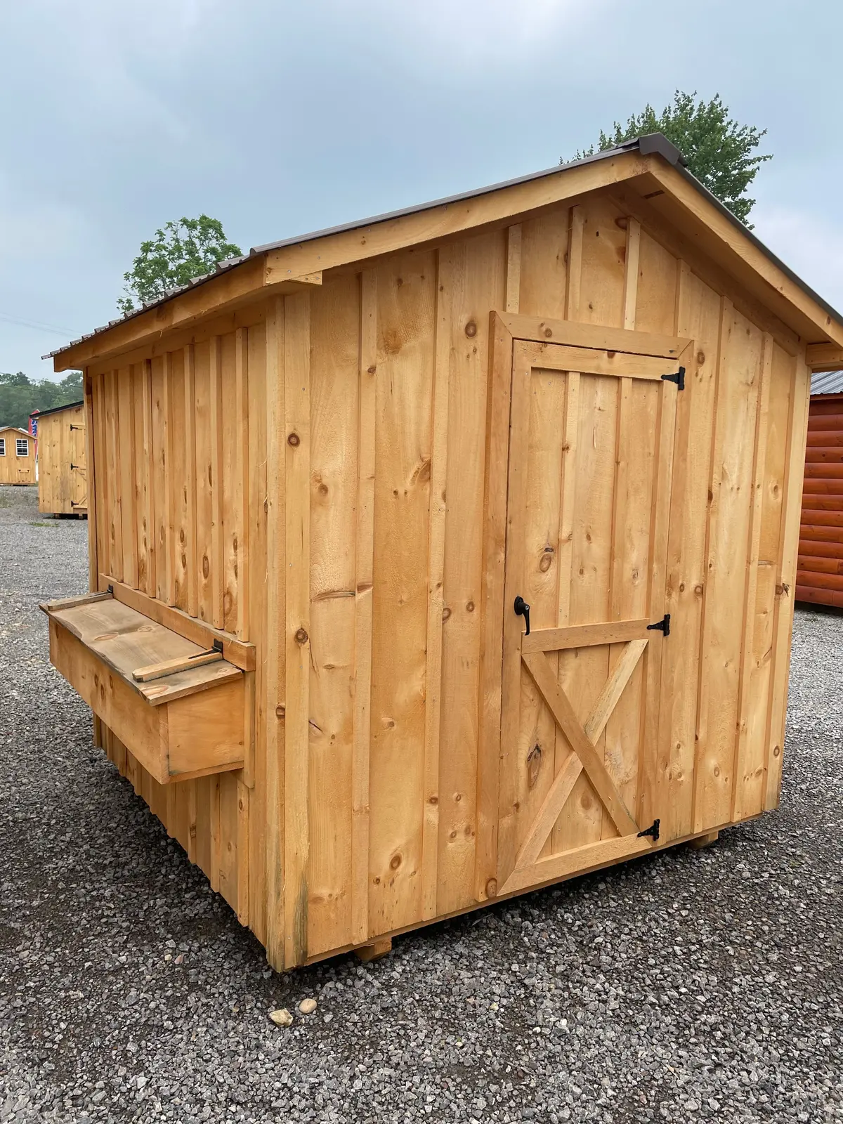 8X8 Chicken Coop 1