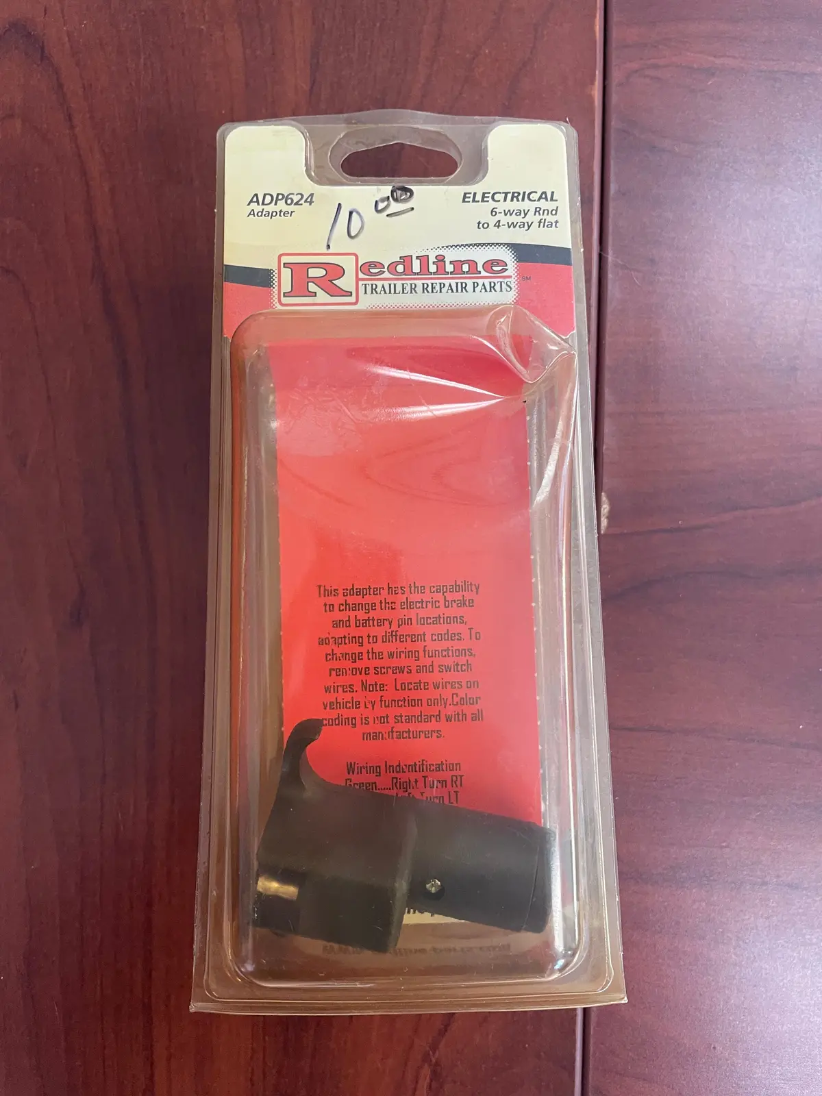 6-Way Round To 4-Way Flat Adaptor, Pigtail 1