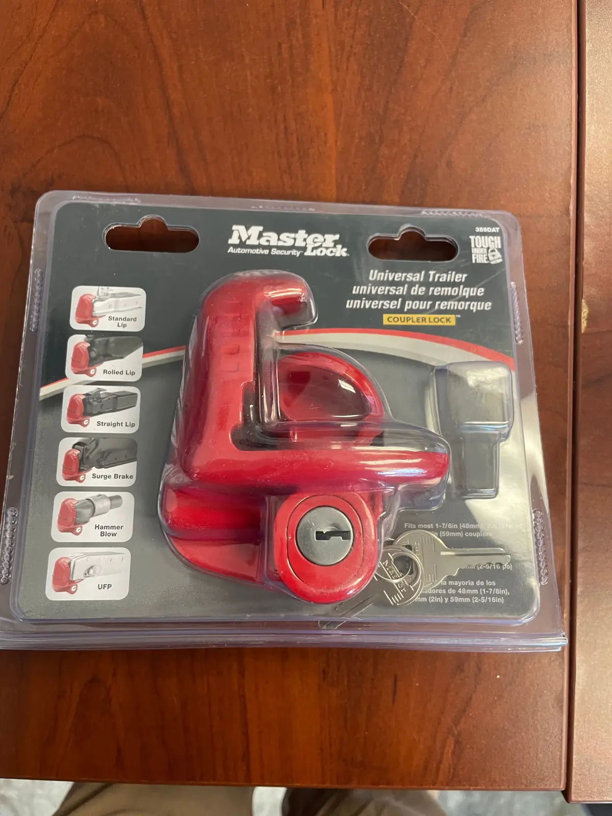 Coupler Lock, Master Lock 1