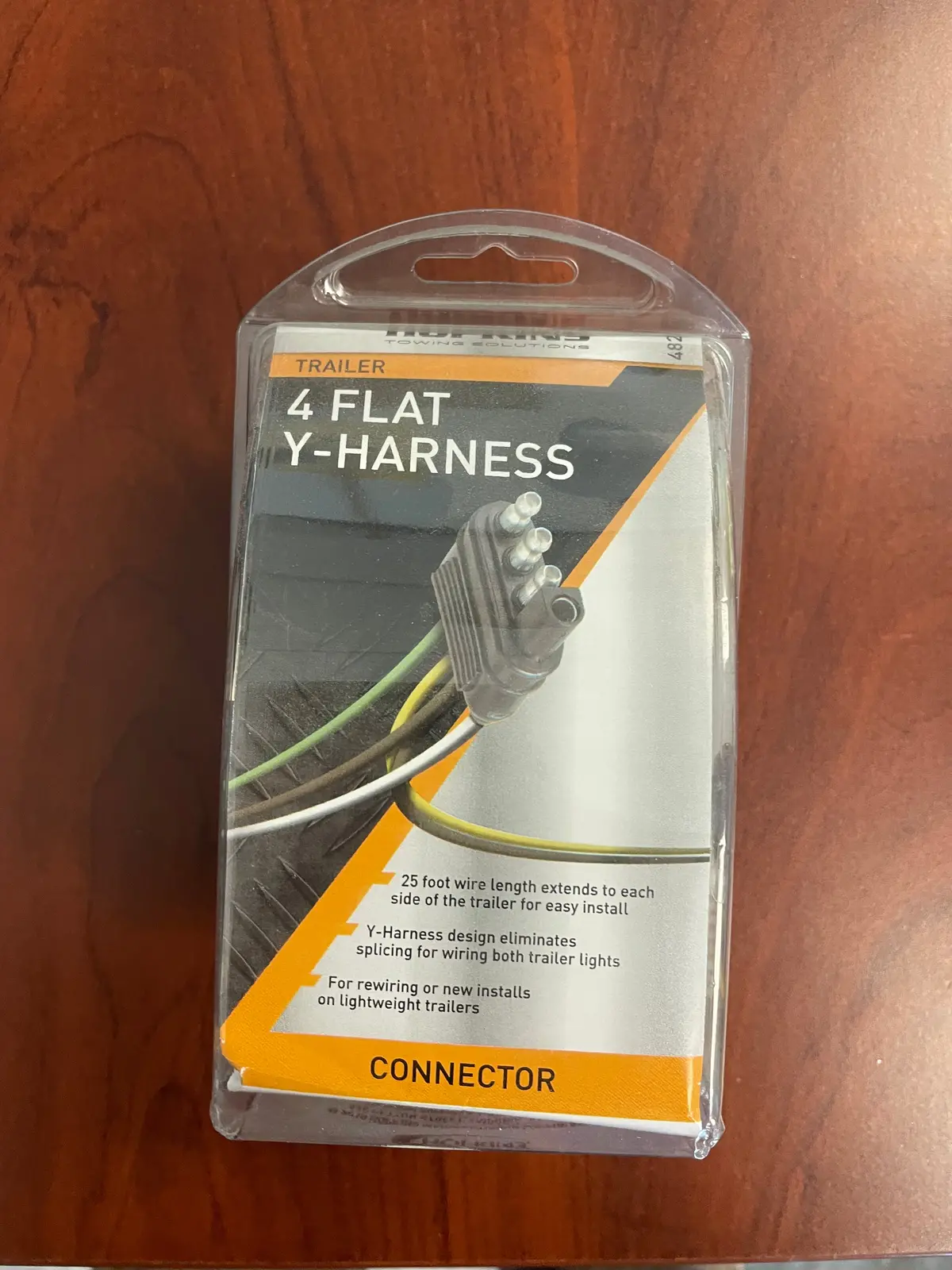 Hopkins 4-Flat Wiring Harness, Trailer End 1
