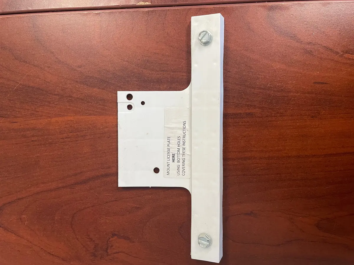 Car Mate License Plate Holder 1