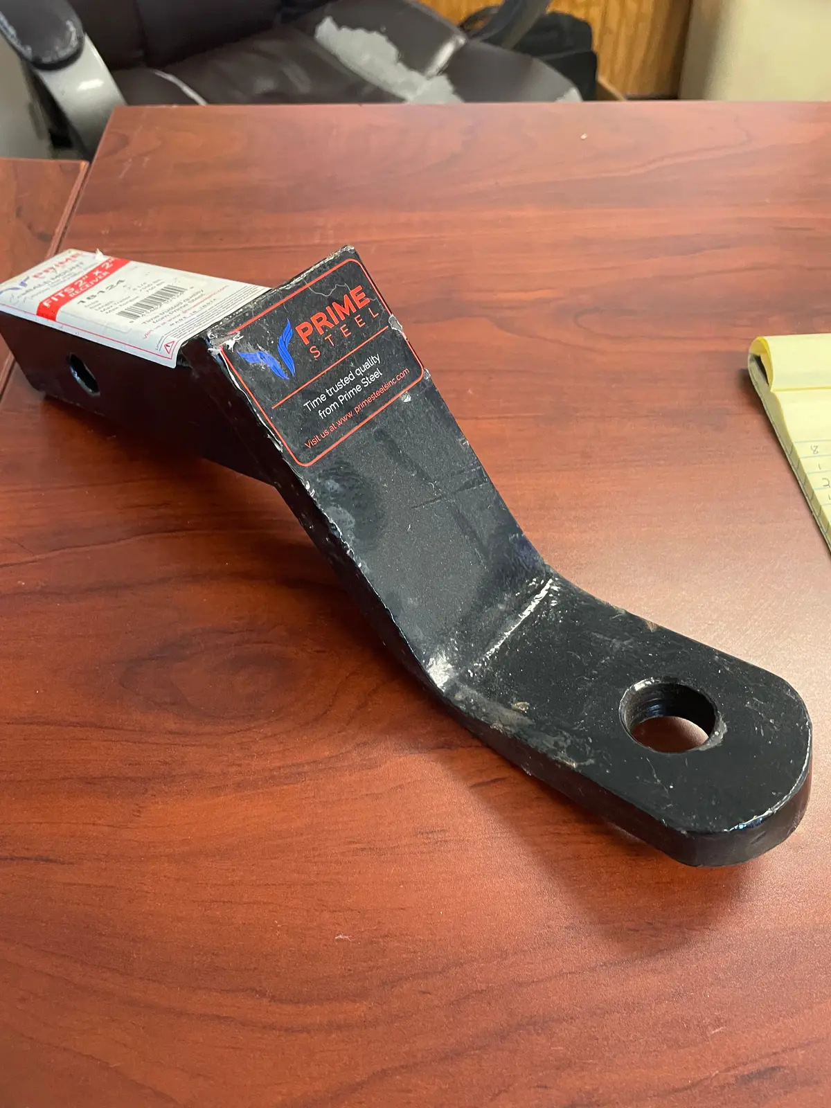 4" Drop Receiver, Prime, 7500# Gross, 750# Tongue 1