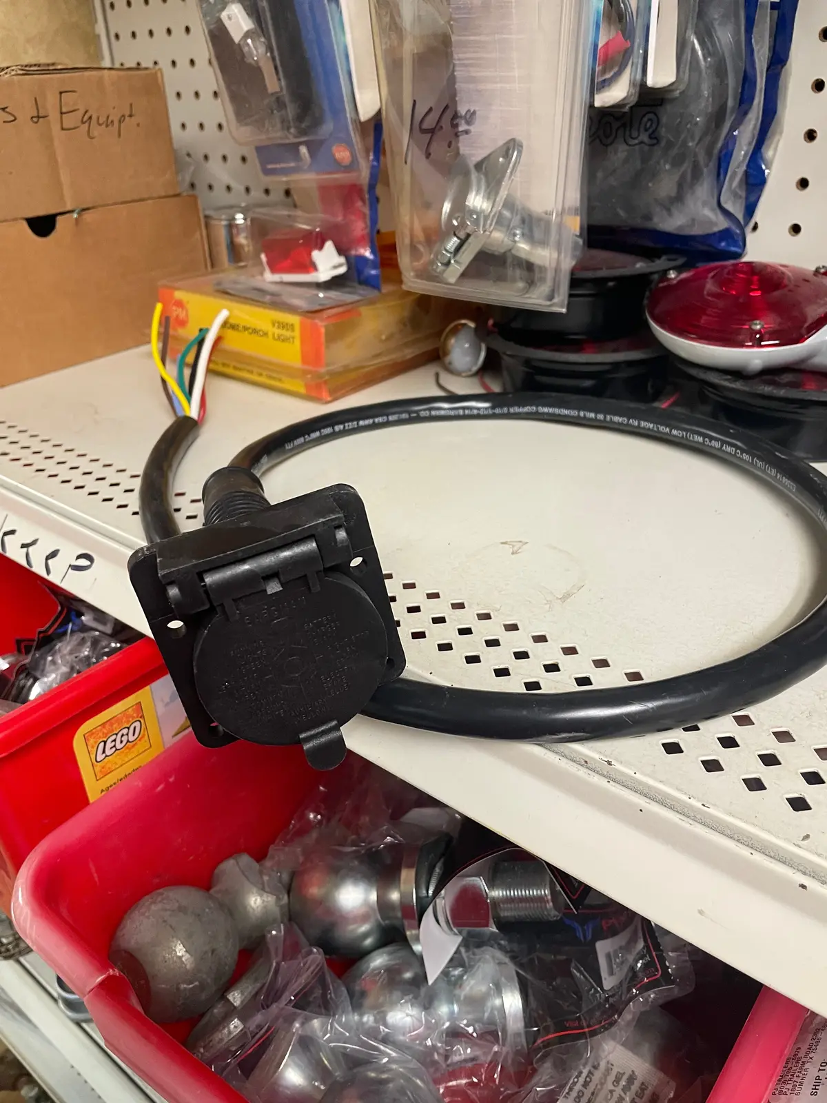 7-Way Pigtail Cord, Truck End 1