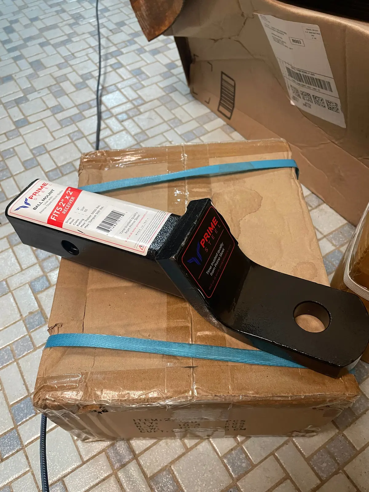 2" Drop Receiver, Prime, 5,000# 1